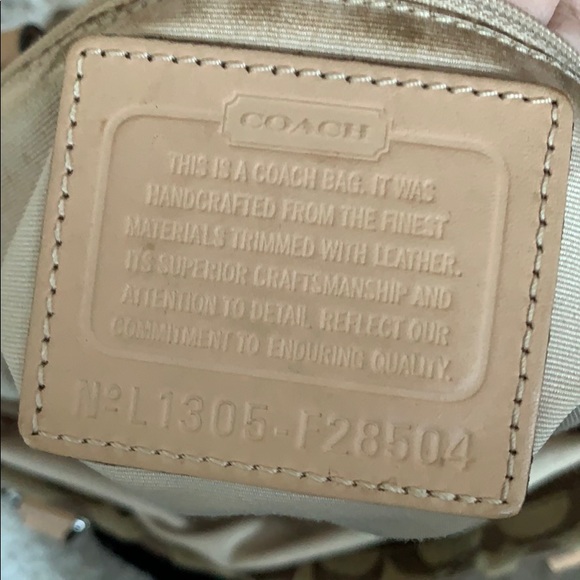 COACH Signature Stripe 12CM Tote (F28504) - Picture 11 of 12